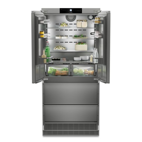 Combina frigorifica incorporabila Side by Side Liebherr ECBNe 8872 Premium, BioFresh si NoFrost, IceMaker, 522 l, Clasa E